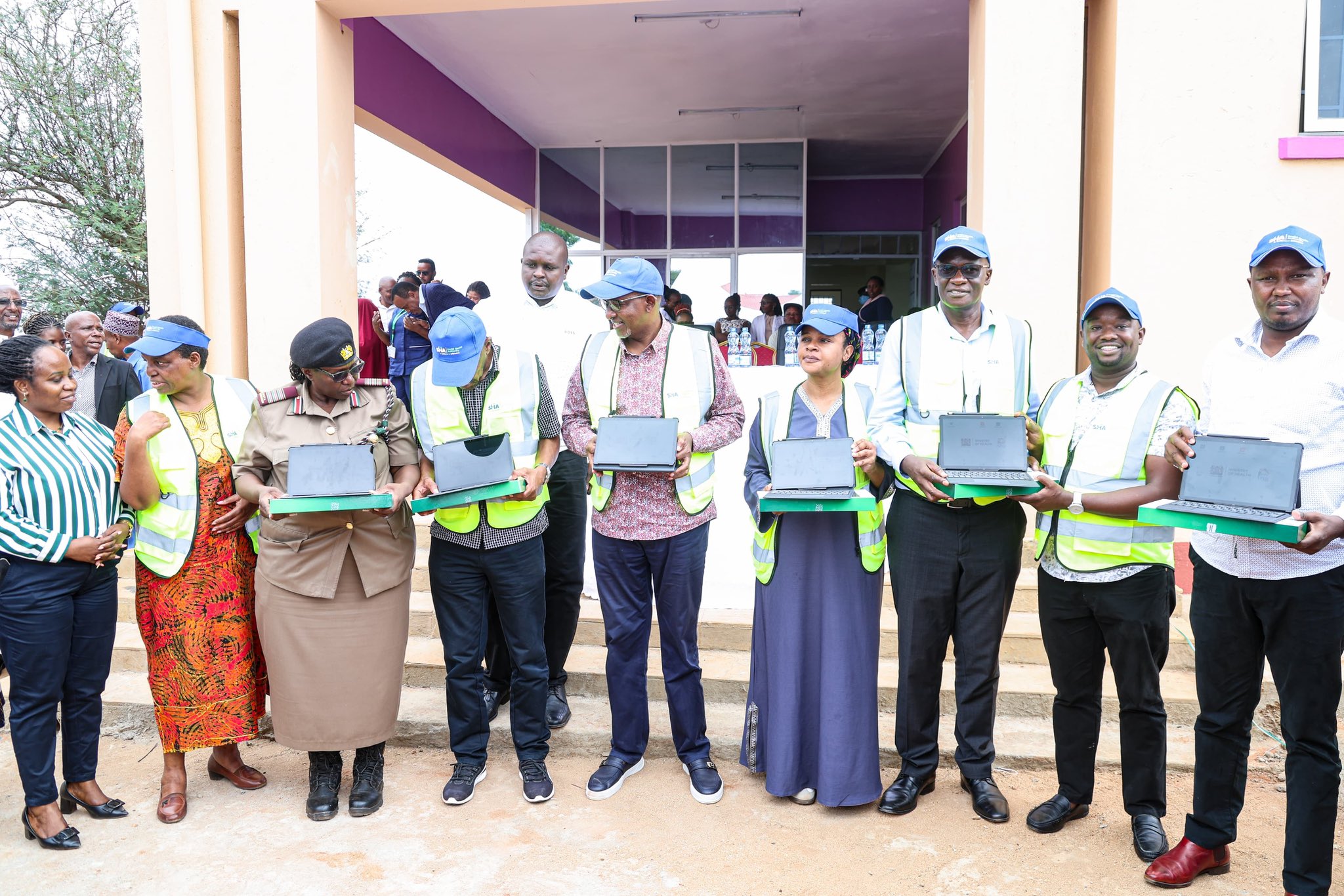 DHA team engaging a community group