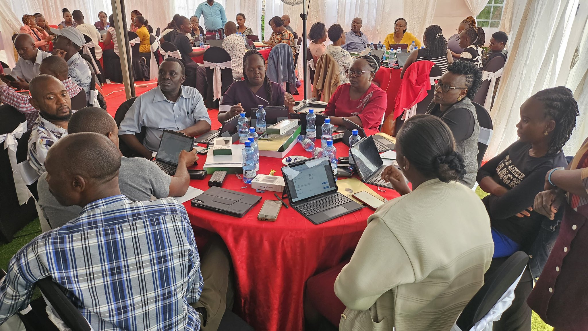 Digital health workshop with county participants